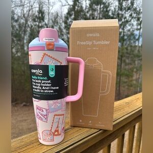 Owala FreeSip ~40oz Tumbler ~Color Drop ~Sending Love